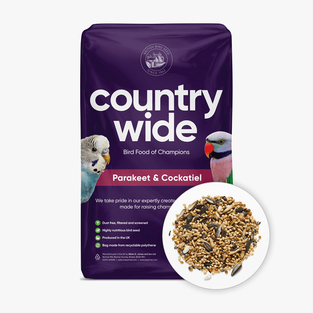 Country Wide Parakeet &amp; Cockatiel Mix 20kg 