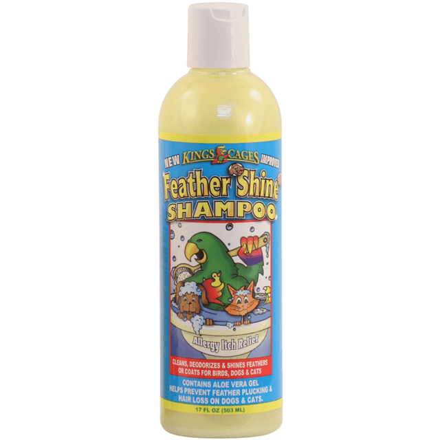 King Cages Feather Shine Shampoo 